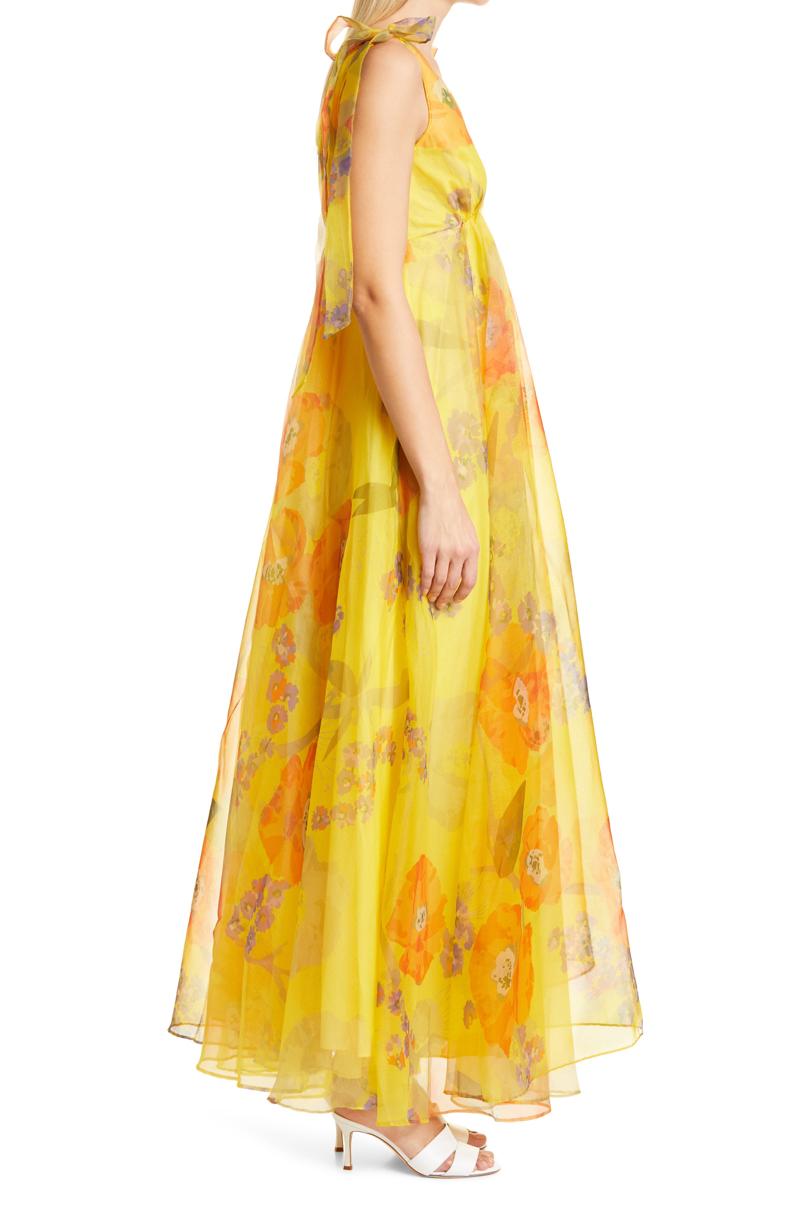 STAUD Dandelion Floral Maxi Dress ...